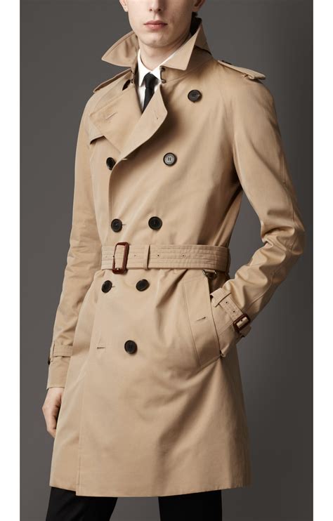 burberry mens trench|men's gabardine trench coat.